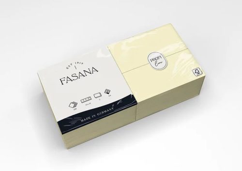 Papírszalvéta 2 réteg 33x33 cm 1/8 hajtás 250 lap/csomag - krém
