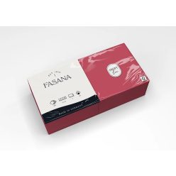 Fasana bordó éttermi szalvéta 33x33 cm 1/4 hajtás 250 lapos kiszerelés vendéglátóknak