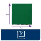 Fasana Papírszalvéta 33x33 cm 1/4 hajtású 2 réteg 250 lap/csomag - smaragdzöld