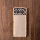 Evőeszköztartós textúrált szalvéta 40x32 cm 1/8 hajtású 40 lap/csomag - Újrahasznosított vesszőfonat mintával