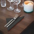 Tork papírszalvéta 2 rétegű 33x33 cm 1/4 hajtású 200 lap/csomag - fekete