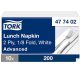 Tork papírszalvéta 2 réteg 33x33 cm 1/8 hajtású 200 lap/csomag - fehér