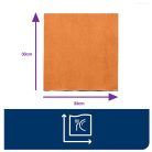 Tork papírszalvéta 2 rétegű 33x33 cm 1/4 hajtású 200 lap/csomag - narancs