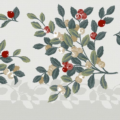 Karácsonyi mikrotextil szalvéta "Dorelia zöld" 40x40 cm 50 lap/csomag