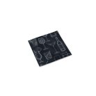 Koktélszalvéta 2 rétegű 20x20 cm 100 lap/csomag Mojito - fekete