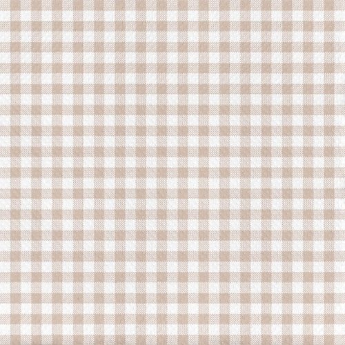 Pack Service Punta-Punta szalvéta 33x33 cm 50 lap/csomag kockás - homok