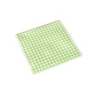 Pack Service Punta-Punta szalvéta 33x33 cm 50 lap/csomag kockás - almazöld