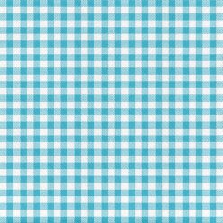   Textúrált szalvéta 33x33 cm 50 lap/csomag - kockás türkiz