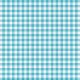 Pack Service Punta-Punta szalvéta 33x33 cm 50 lap/csomag kockás - türkiz