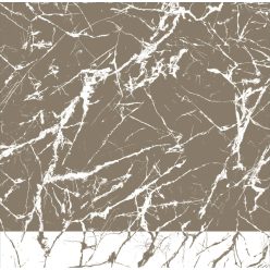 Márványmintás szalvéta barna színben