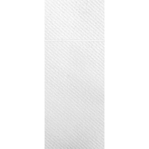 Evőeszköztartós textilhatású szalvéta 1/8 hajtású 50 lap/csomag - fehér