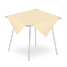 Pack Service textilhatású asztalterítő 100 cm x 100 cm 25db - krém
