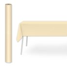 Pack Service textilhatású bankett tekercs 1,2 m x 25 m - krém