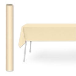   Pack Service textilhatású bankett tekercs 1,2 m x 25 m - krém