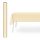 Pack Service textilhatású bankett tekercs 1,2 m x 25 m - krém