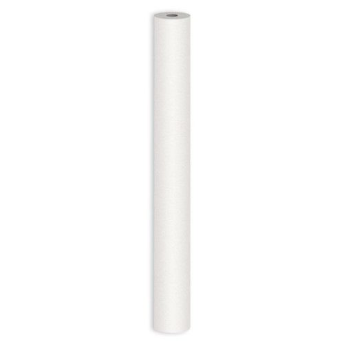 Textilhatású bankett tekercs 120 cm x 25 m - fehér