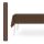 Pack Service textilhatású bankett tekercs 1,2 m x 25 m - barna