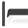 Pack Service textilhatású bankett tekercs 1,2 m x 25 m - palaszürke