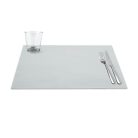 Pack Service textilhatású tányéralátét 30x40 cm 250 db egyszínű - szürke