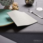 Pack Service textilhatású szalvéta 40x40 cm 50 lap/csomag - Gess szürke