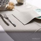 Pack Service textilhatású szalvéta 40x40 cm 50 lap/csomag - Gess szürke