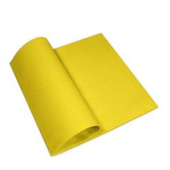 Textilhatású szalvéta 40x40 cm 50 lap/csomag - sárga