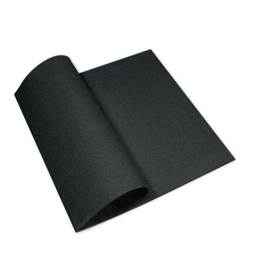 Pack Service textilhatású szalvéta 40x40 cm 50 lap/csomag - fekete