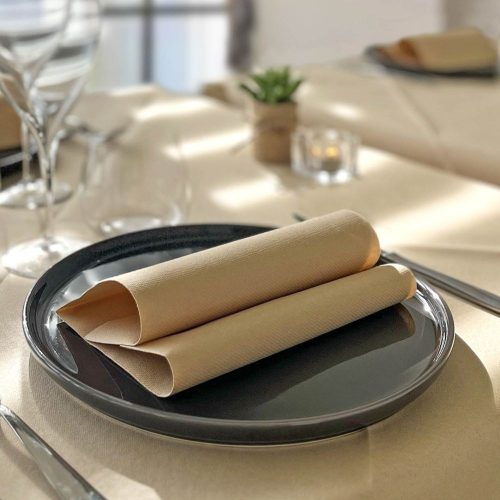 Textilhatású szalvéta 40×40 cm 50 lap/csomag – újrahasznosított