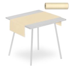  Airlaid prémium asztali futó 40 cm x 24 m (Tête-à-tête) - krém