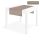Airlaid prémium asztali futó 40 cm x 24 m (Tête-à-tête) - agyag
