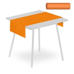   Airlaid prémium asztali futó 40 cm x 24 m (Tête-à-tête) - narancs