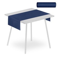   Airlaid prémium asztali futó 40 cm x 24 m (Tête-à-tête) - sötétkék