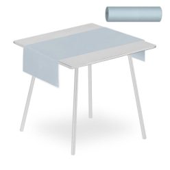   Airlaid prémium asztali futó 40 cm x 24 m (Tête-à-tête) - világosszürke