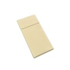 Pack Service textilhatású szalvéta evőeszköztartós 1/8 hajtású - krém