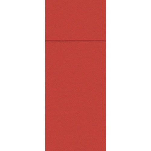 Evőeszköztartós textilhatású szalvéta 1/8 hajtású 50 lap/csomag - piros