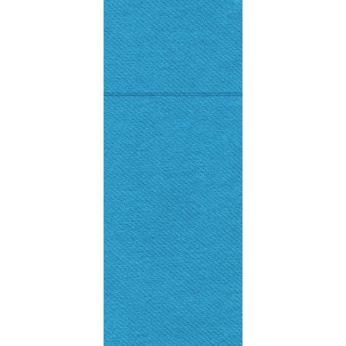 Evőeszköztartós textilhatású szalvéta 1/8 hajtású 50 lap/csomag - tengerkék