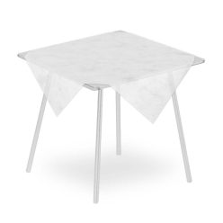   Pack Service Airspun asztalterítő 100 cm x 100 cm 25 db - fehér 