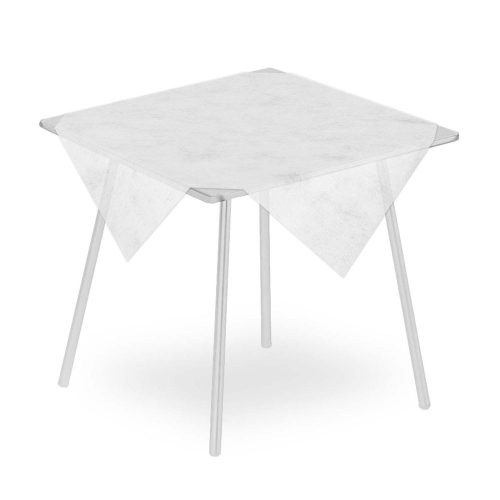 Pack Service Airspun asztalterítő 100 cm x 100 cm 25 db - fehér 