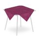 Pack Service Airspun asztalterítő 100 cm x 100 cm 25 db - bordó 