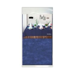   Airspun víztaszító nemszőtt textil asztalterítő 140x240 cm - sötétkék