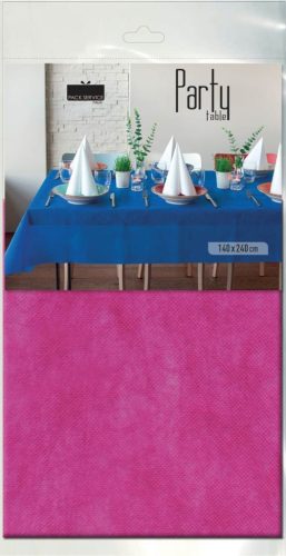 Party asztalterítő 140 x 240 cm fuxia