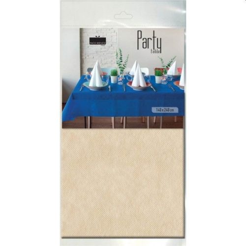 Party asztalterítő 140 x 240 cm homok