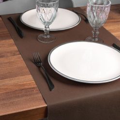 Mapelor asztali futó 40 cm x 48 m Newtex - barna