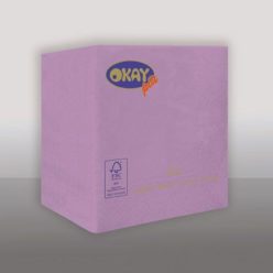 Koktélszalvéta 25x25 cm 100 lap/csomag - lila