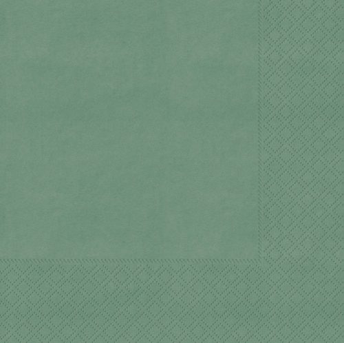 Koktélszalvéta 25x25 cm 100 lap/csomag - eukaliptusz