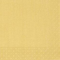 Okay koktélszalvéta 25x25 cm 100 lap/csomag - arany