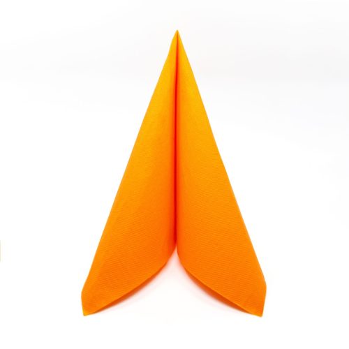 Textúrált szalvéta 38x38 cm 40 lap/csomag - mandarin