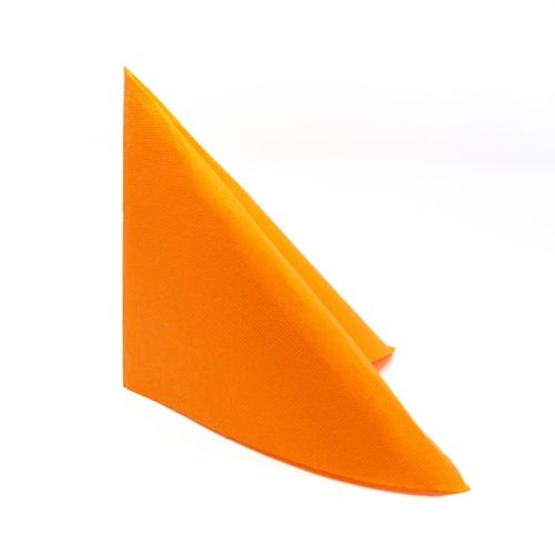 Textúrált szalvéta 38x38 cm 40 lap/csomag - mandarin