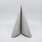 Okay Punta Punta szalvéta 38x38 cm 40 lap/csomag Net Stone - szürke