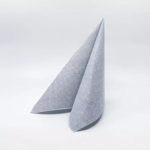 Okay Punta Punta szalvéta 38x38 cm 40 lap/csomag Net Stone - kék